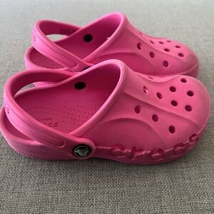 Bubblegum Pink CROCS for Girl in Size C13